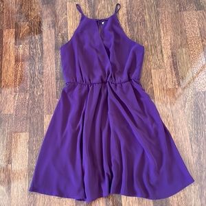 Francesca’s Purple Dress NWOT